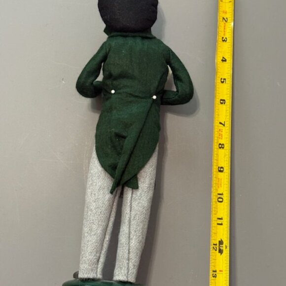 Vintage Byers Choice Carolers Christmas Figurine Chalfont 1995 Music Sheet Noel - Picture 3 of 4